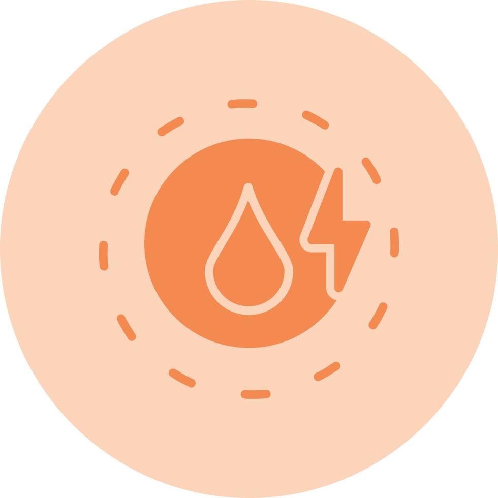Hydro Power Vector Icon Design