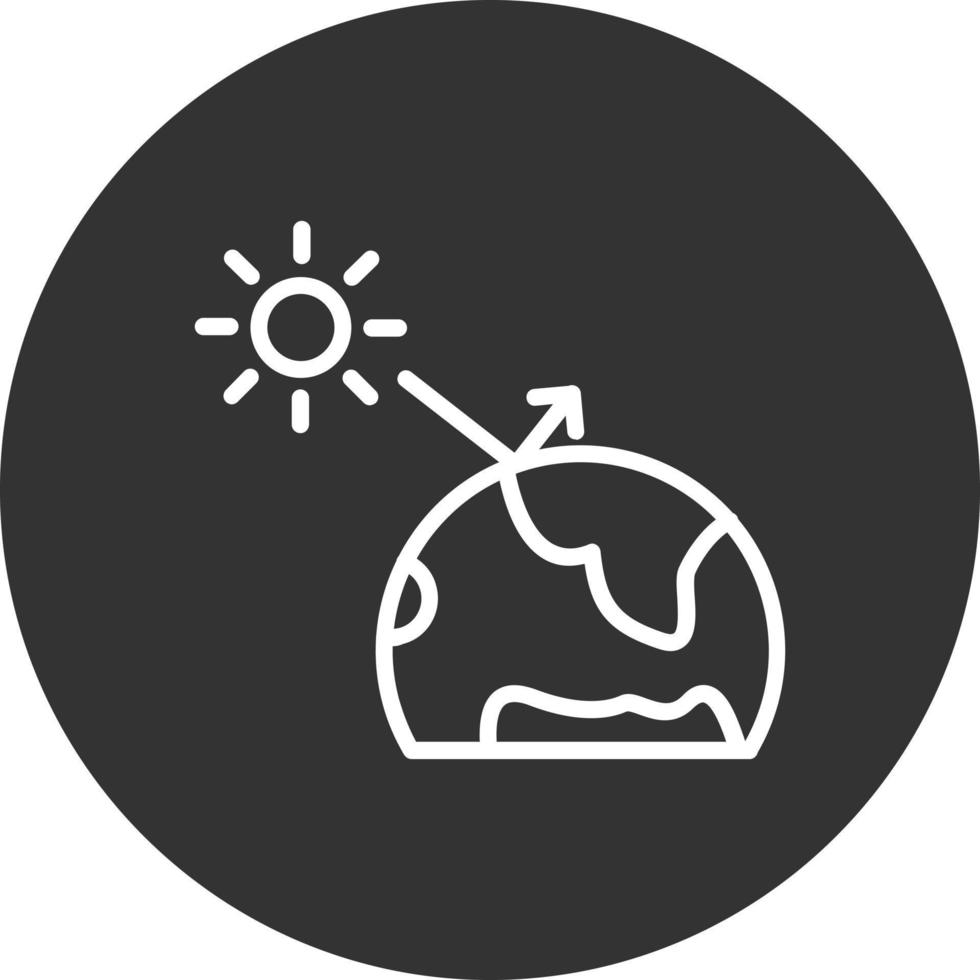 Greenhouse Effect Vector Icon Design