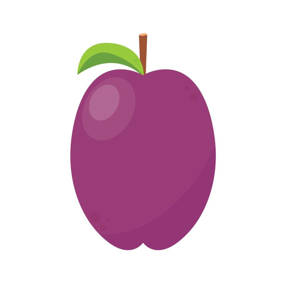 Prunes cartoon vector. symbol. logo design. vector