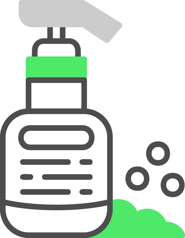 Shampoo Creative Icon Design vector