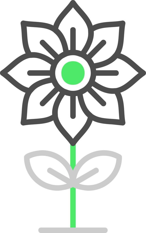 Flower Creative Icon Design vector