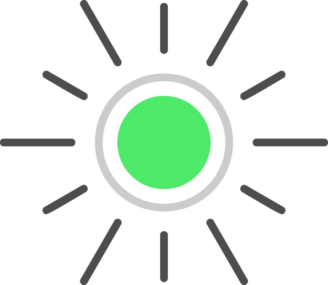 Sun Creative Icon Design vector
