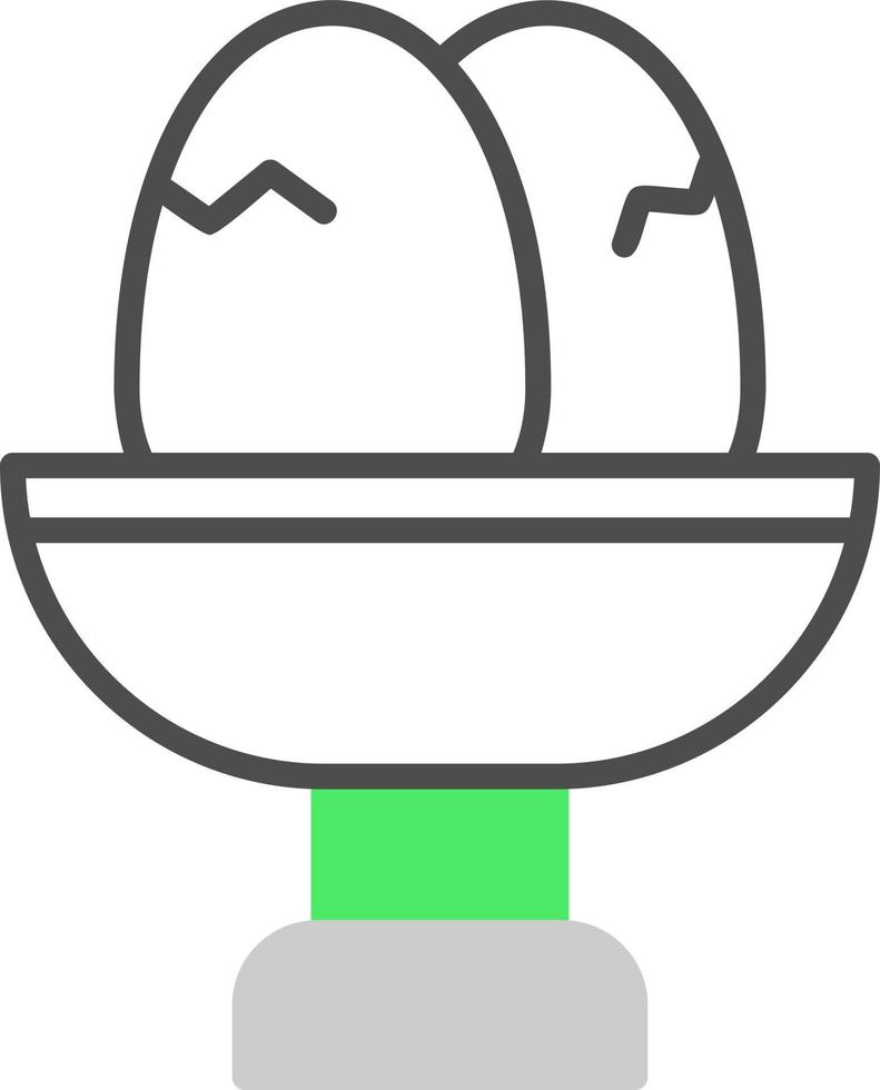 Eggs Creative Icon Design vector