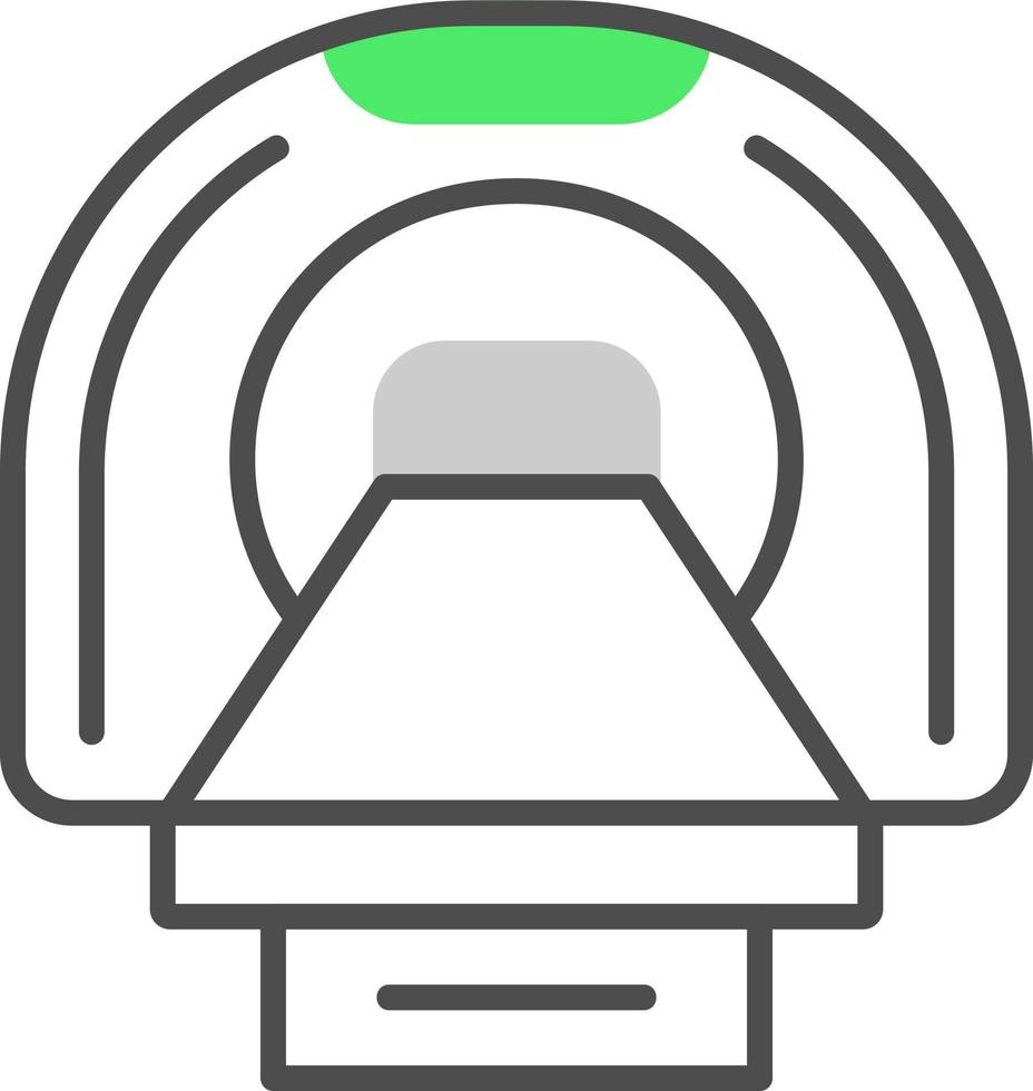 Tomography Creative Icon Design vector