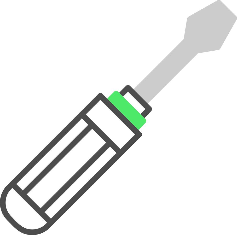 Screwdriver Creative Icon Design vector