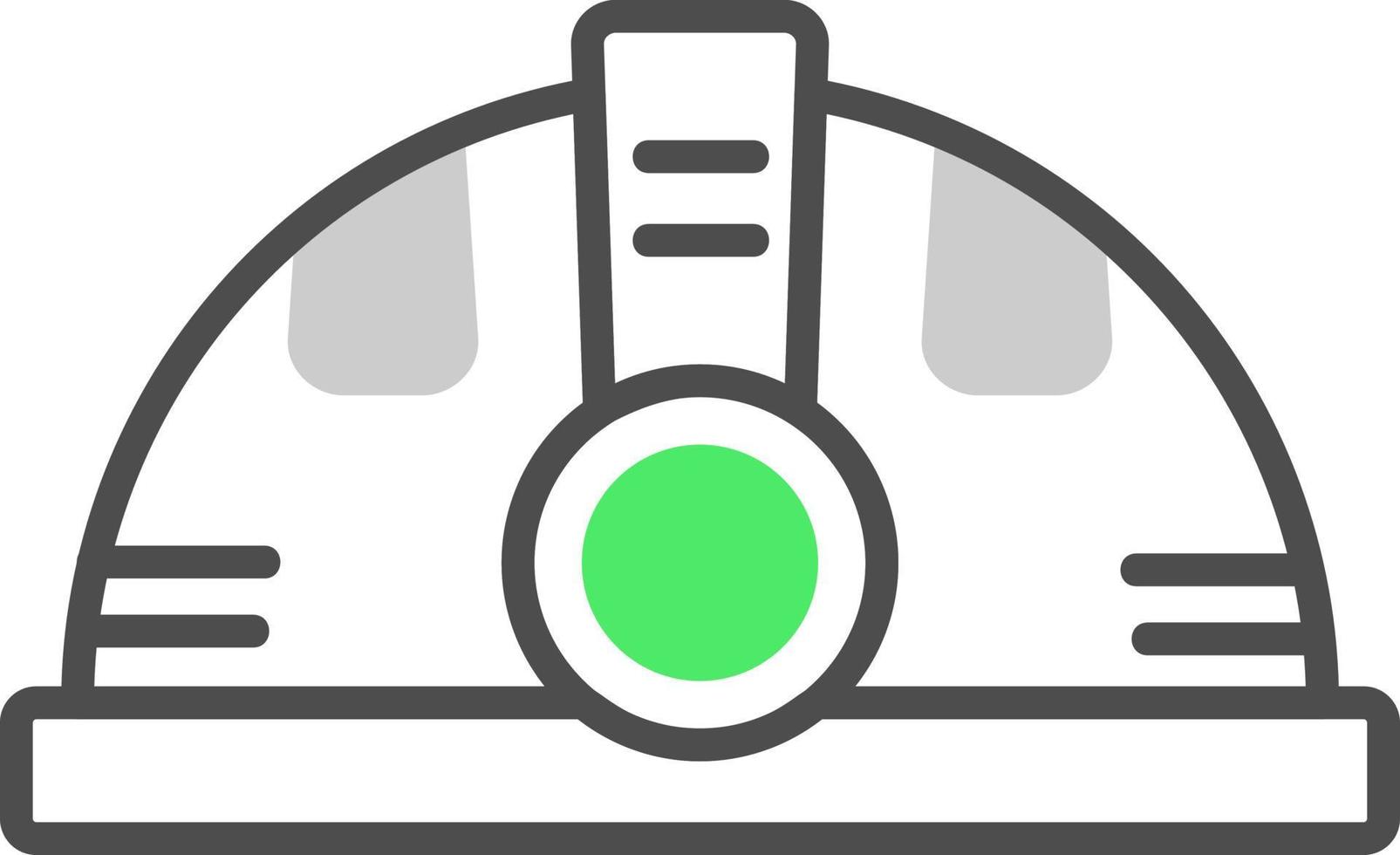 Helmet Creative Icon Design vector