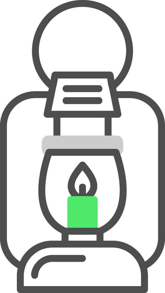 Lantern Creative Icon Design vector