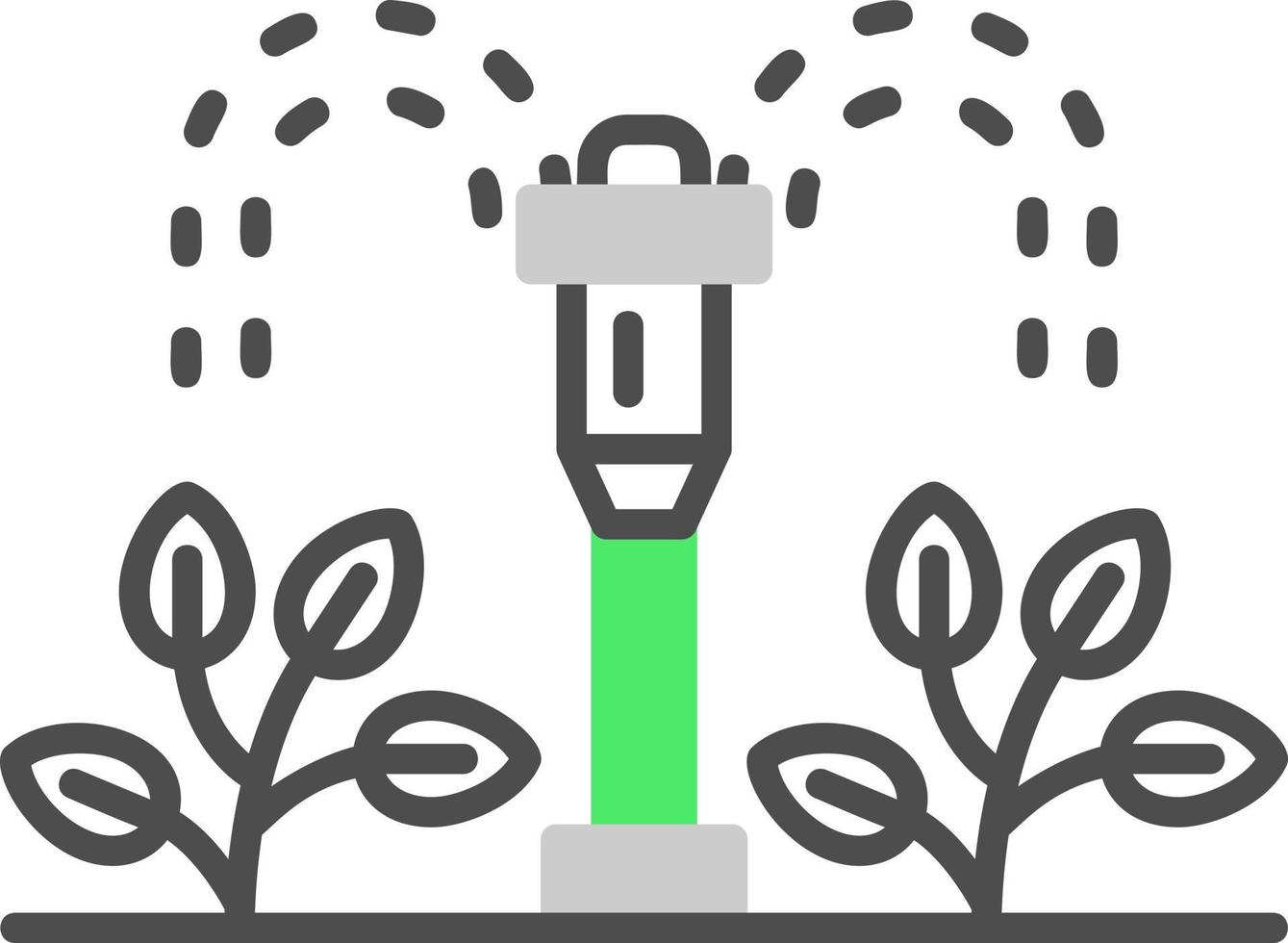 Sprinkler Creative Icon Design vector
