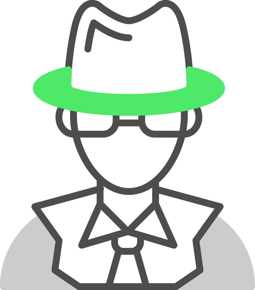 Detective Creative Icon Design vector