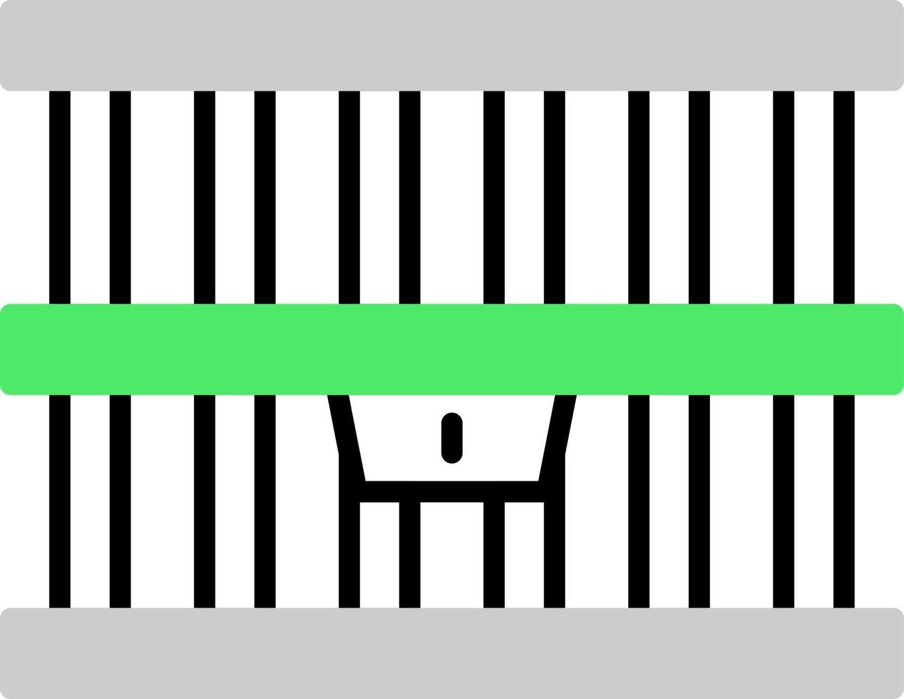 Jail Creative Icon Design vector