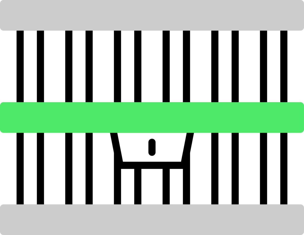 Jail Creative Icon Design vector