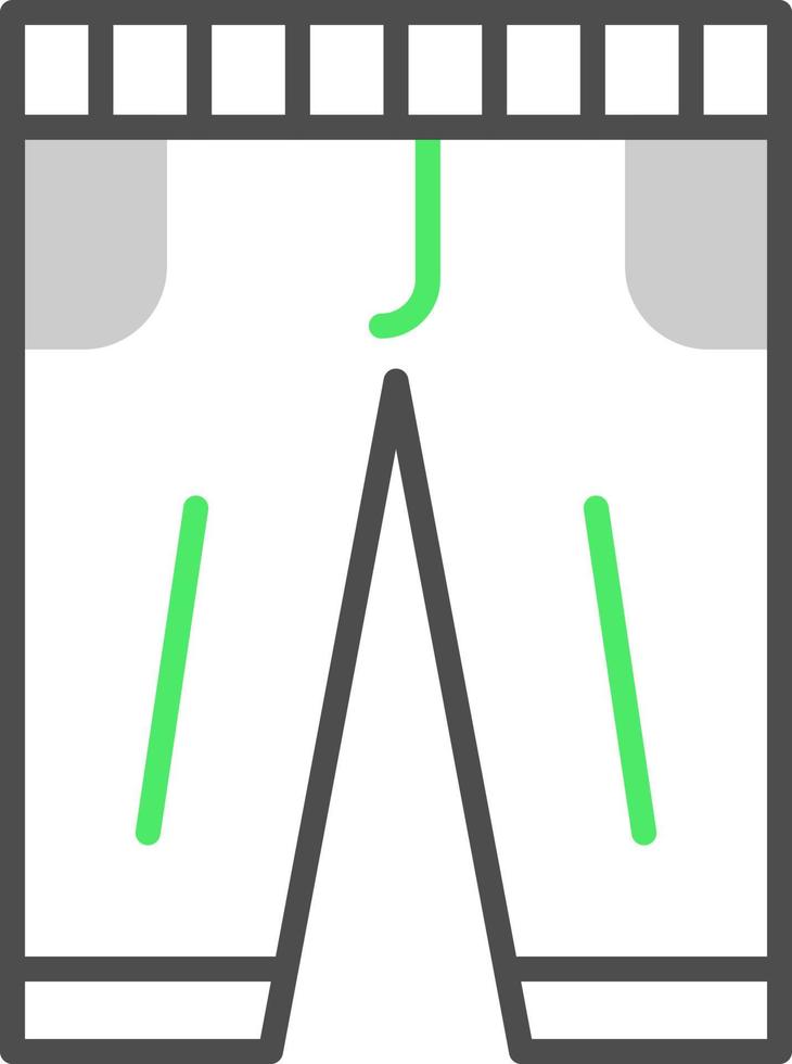 Pants Creative Icon Design vector