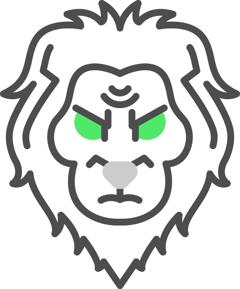 Lion Creative Icon Design vector