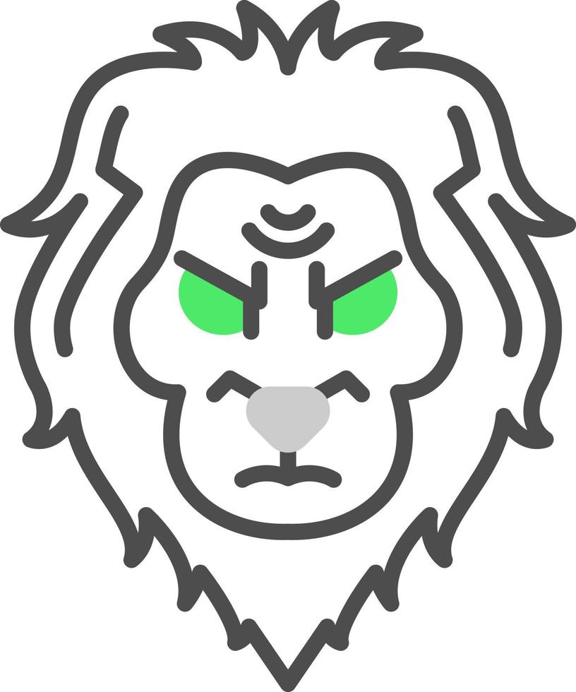 Lion Creative Icon Design vector