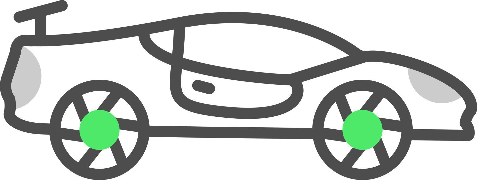Super Car Creative Icon Design vector