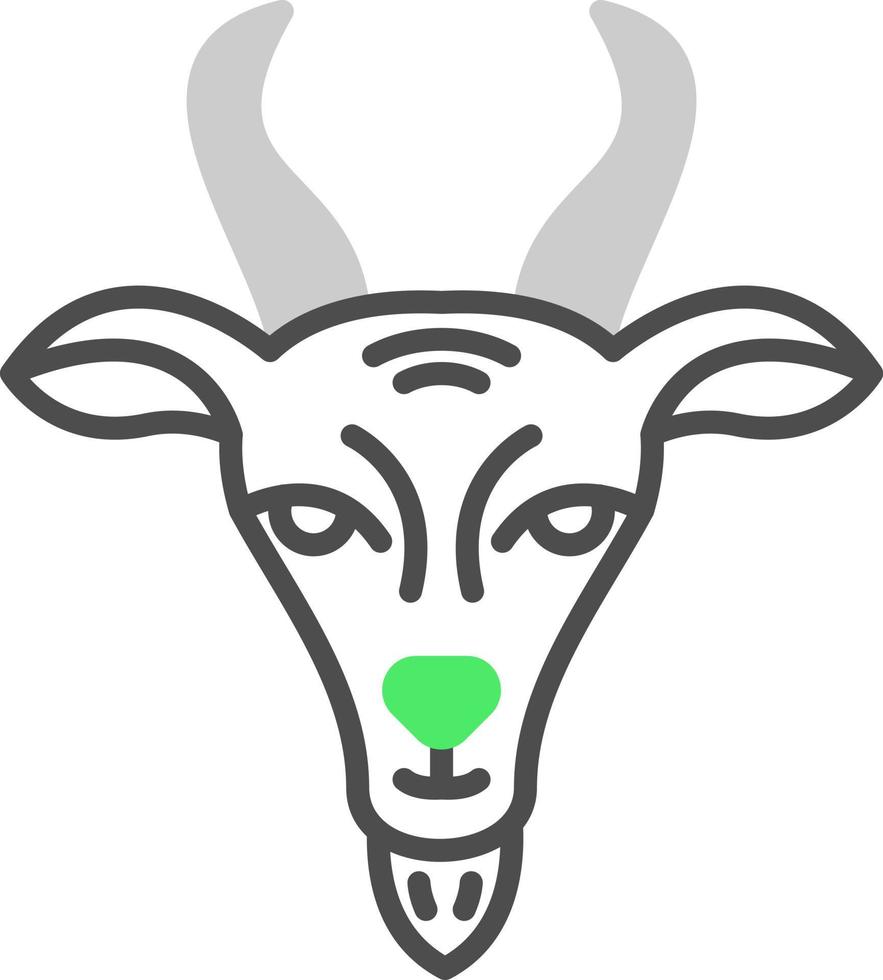 Goat Creative Icon Design vector