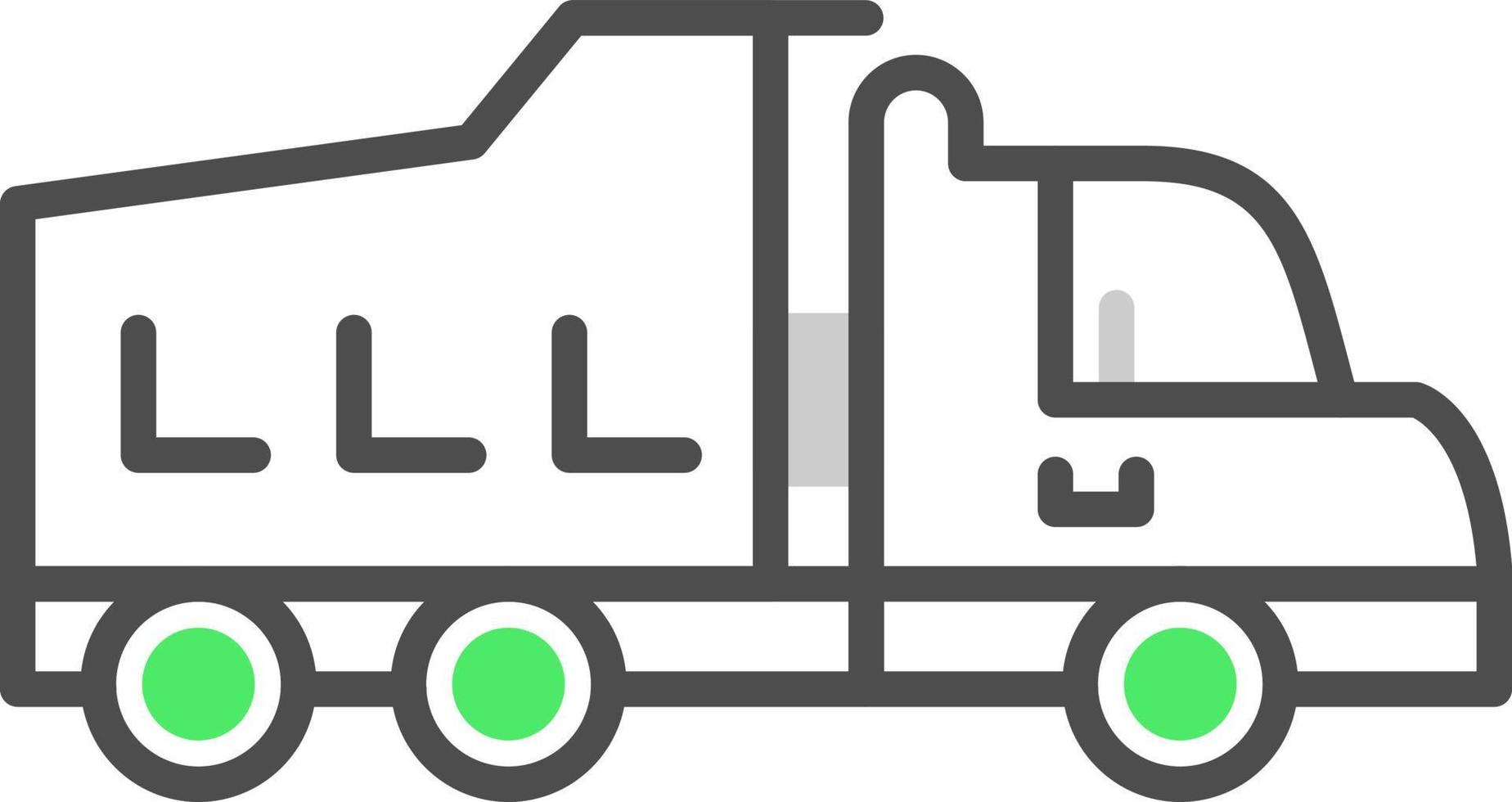 Truck Creative Icon Design vector