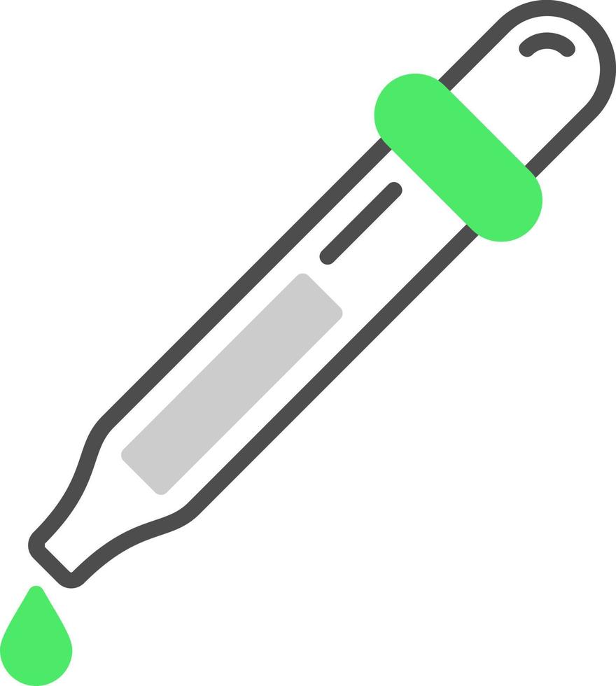 Pipette Creative Icon Design vector