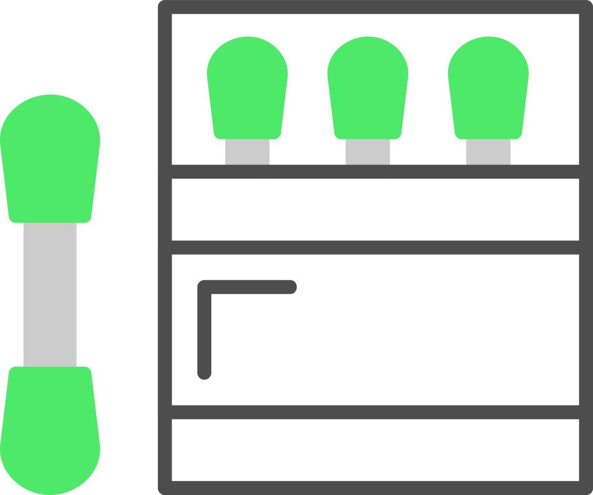 Cotton Swabs Creative Icon Design vector