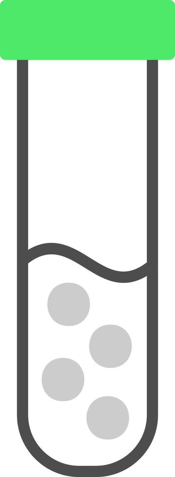 Test Tube Creative Icon Design vector