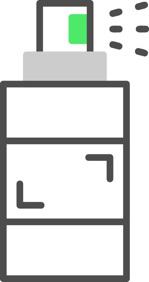 Spray Creative Icon Design vector