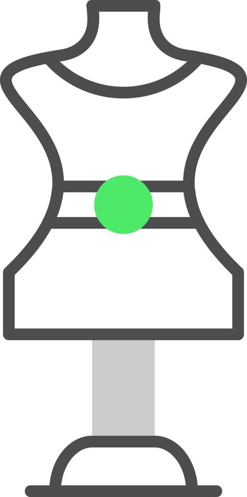 Mannequin Creative Icon Design vector