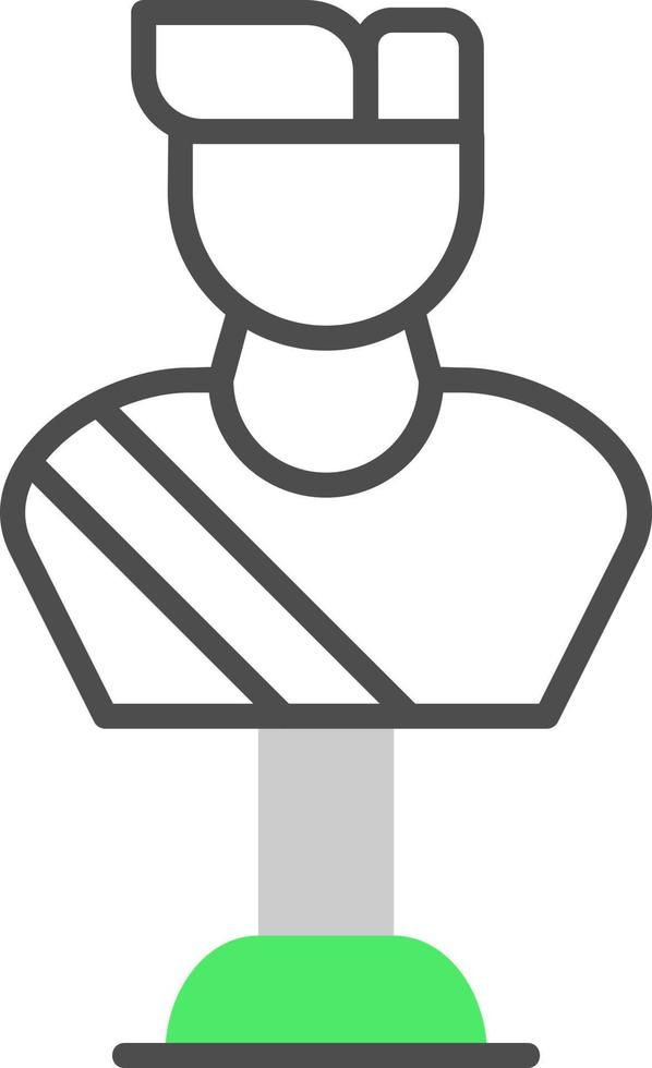 Sculpture Creative Icon Design vector
