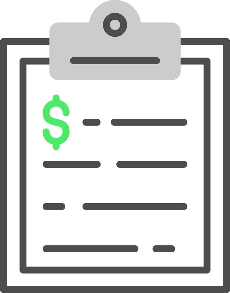 Daily Report Creative Icon Design vector