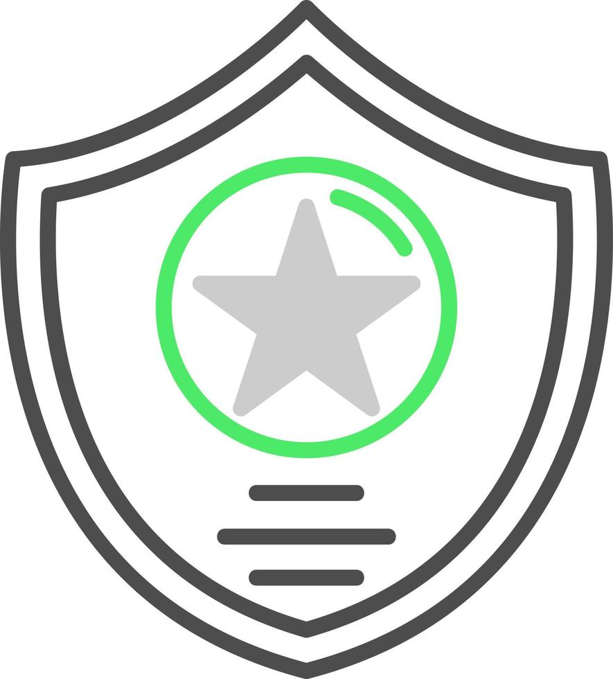 diseño de icono creativo de sheriff vector