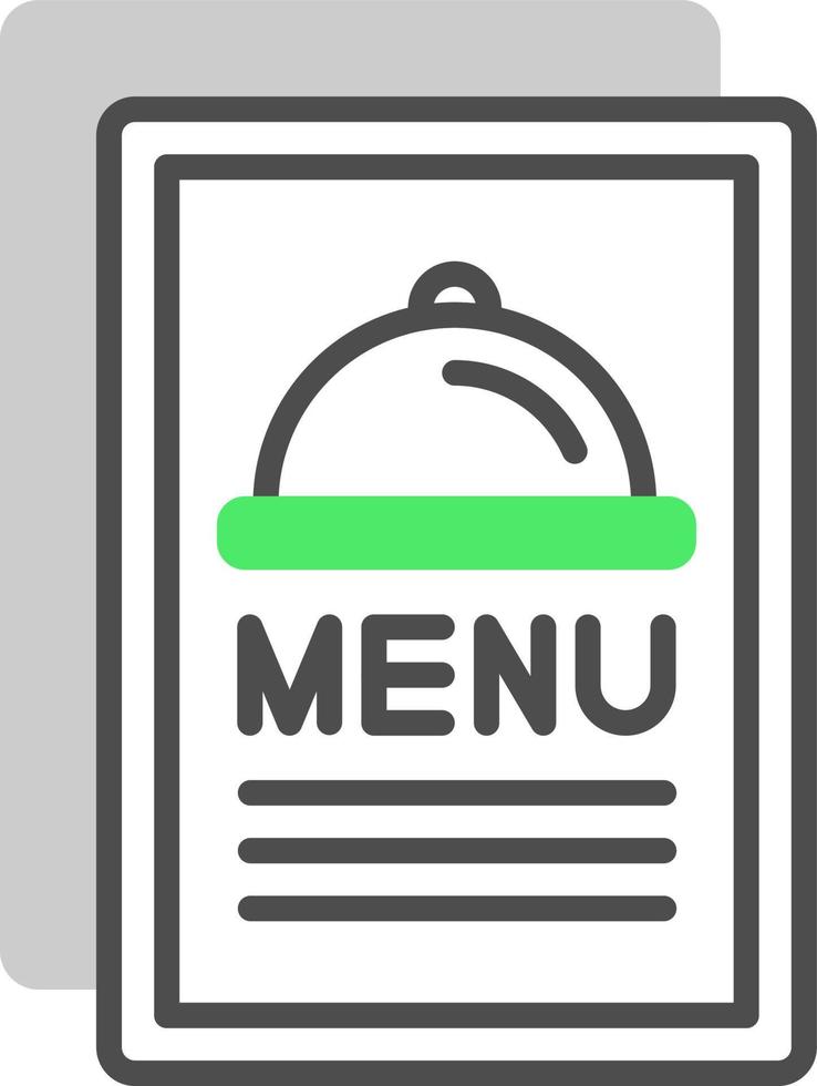 Menu Creative Icon Design vector