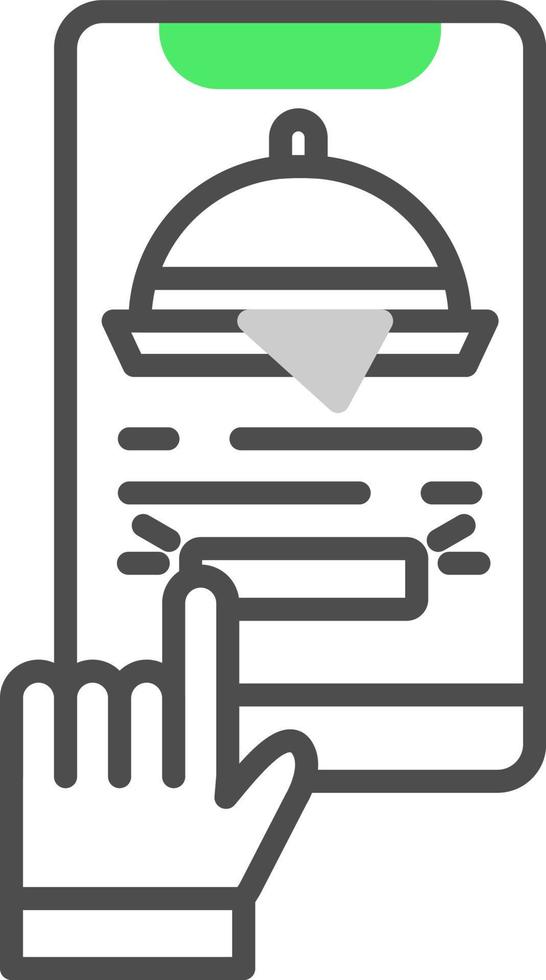 Online Order Creative Icon Design vector