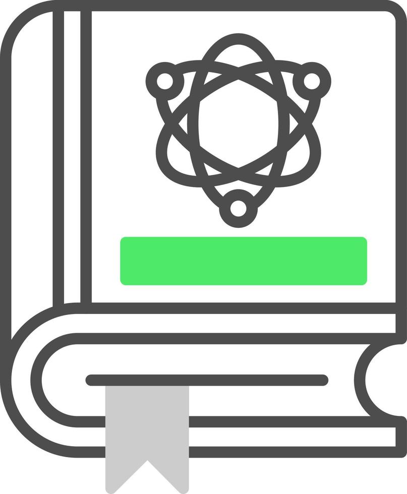 Science Book Creative Icon Design vector