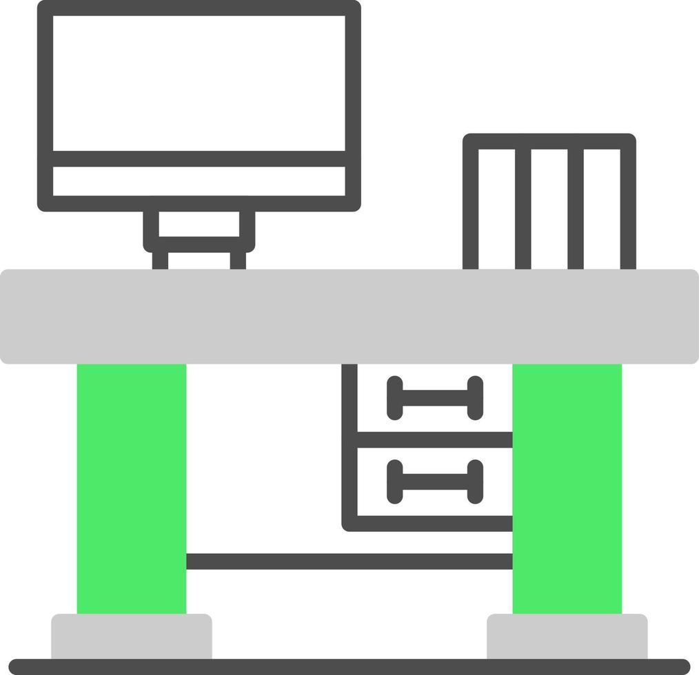 Desk Creative Icon Design vector