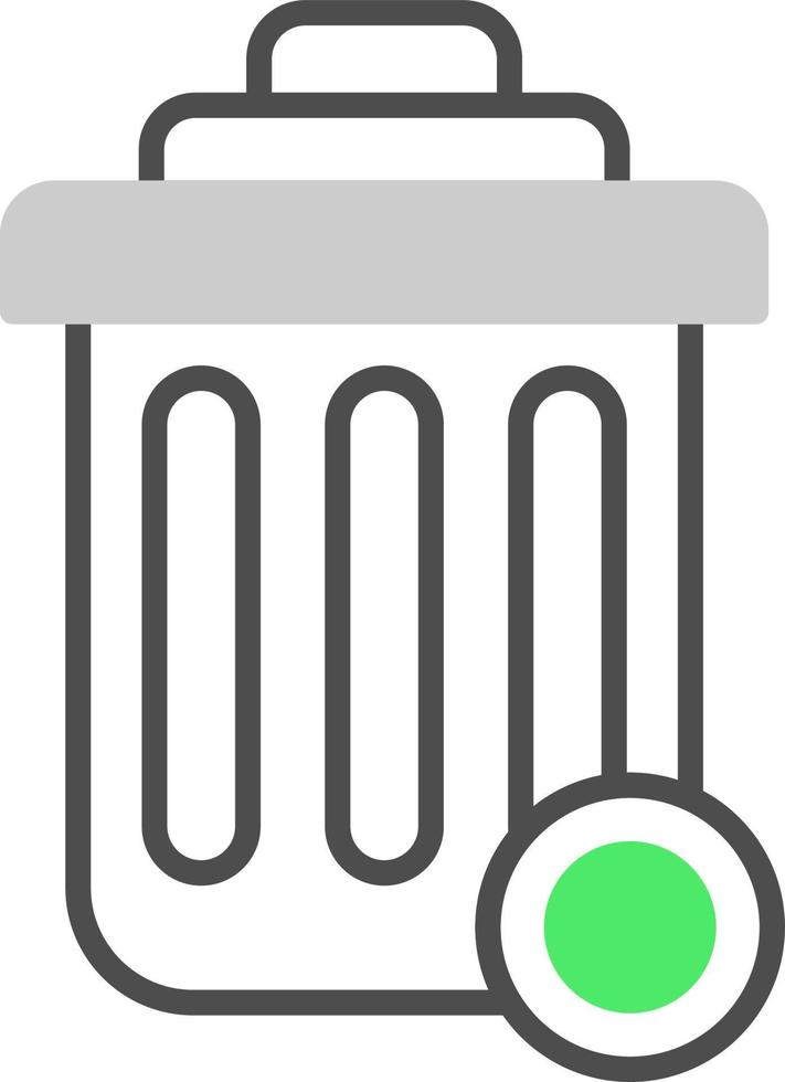 Bin Creative Icon Design vector