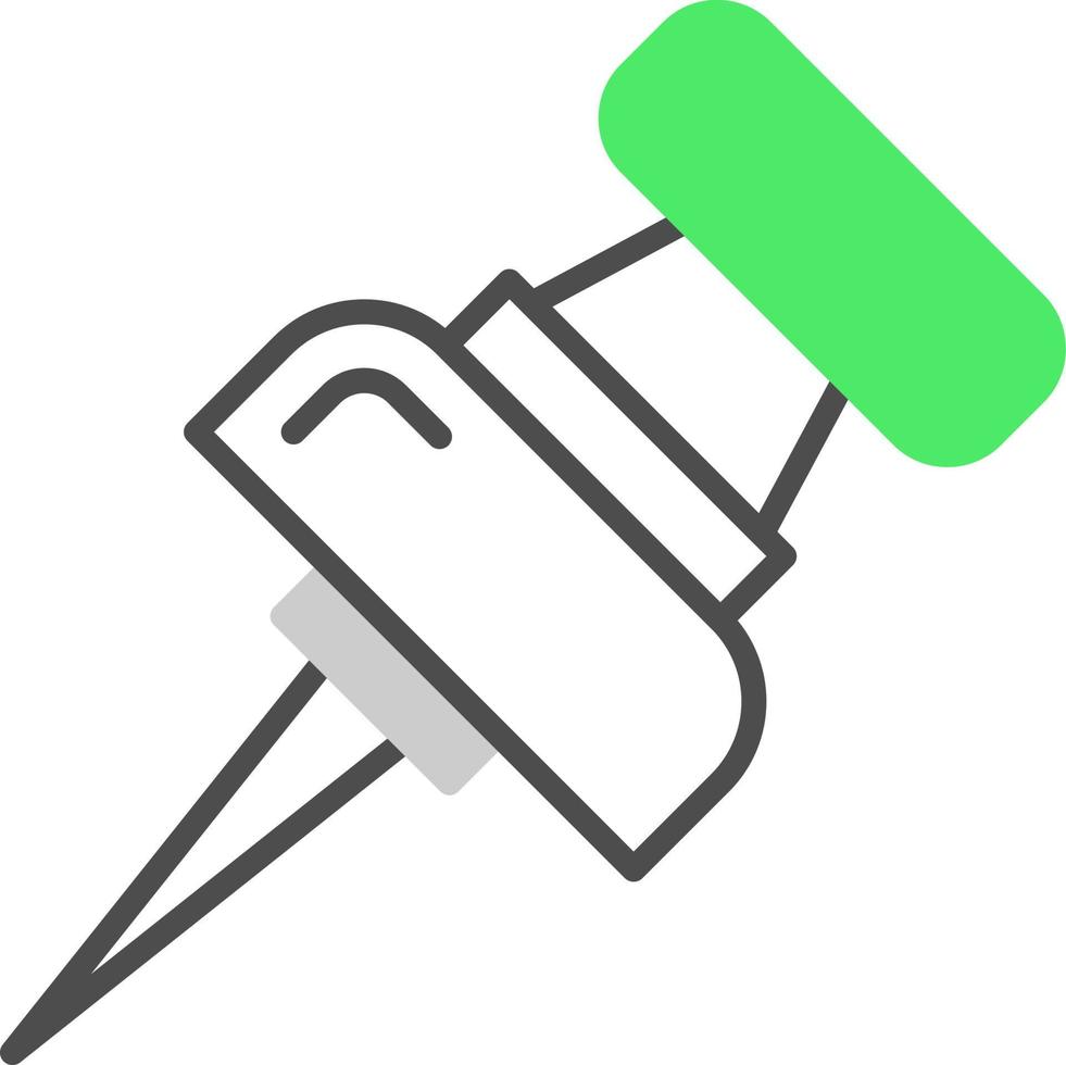 Pin Creative Icon Design vector