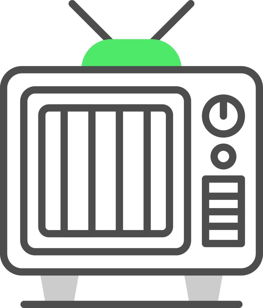 Tv Creative Icon Design vector