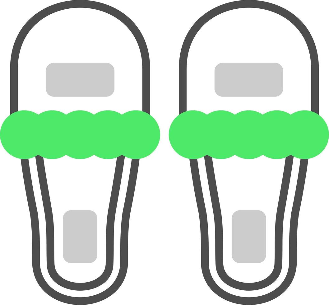 diseño de icono creativo de zapatillas vector