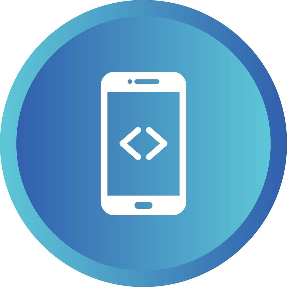 Unique Code Vector Glyph Icon 15470354 Vector Art at Vecteezy