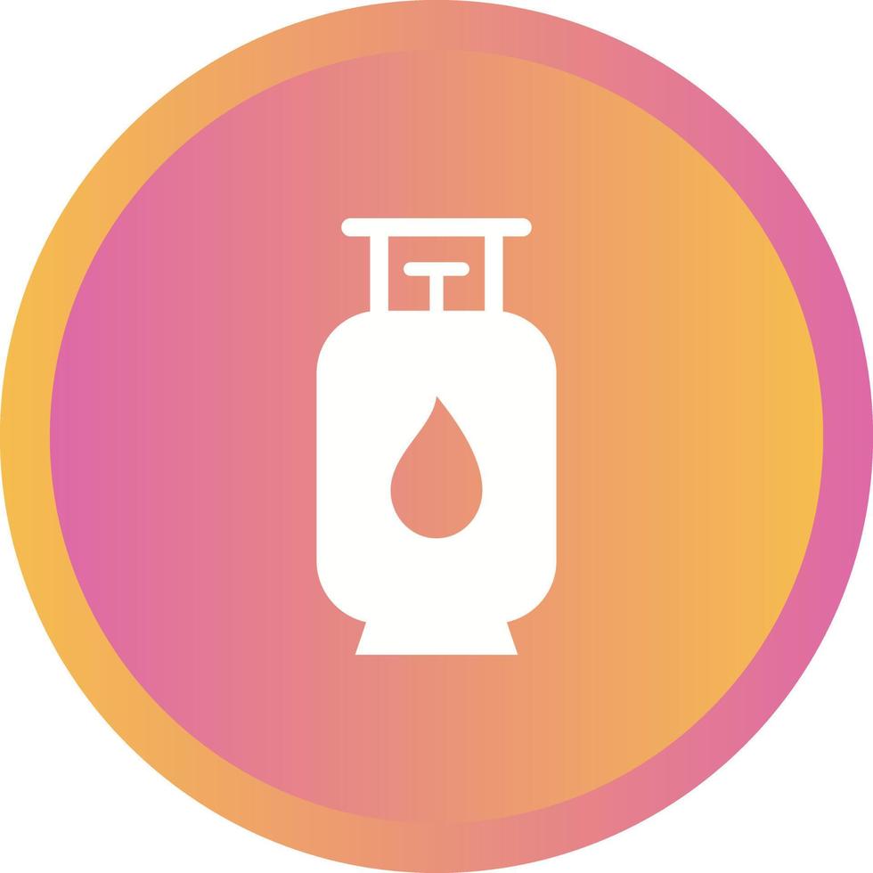 Unique Charging Cell Vector Glyph Icon