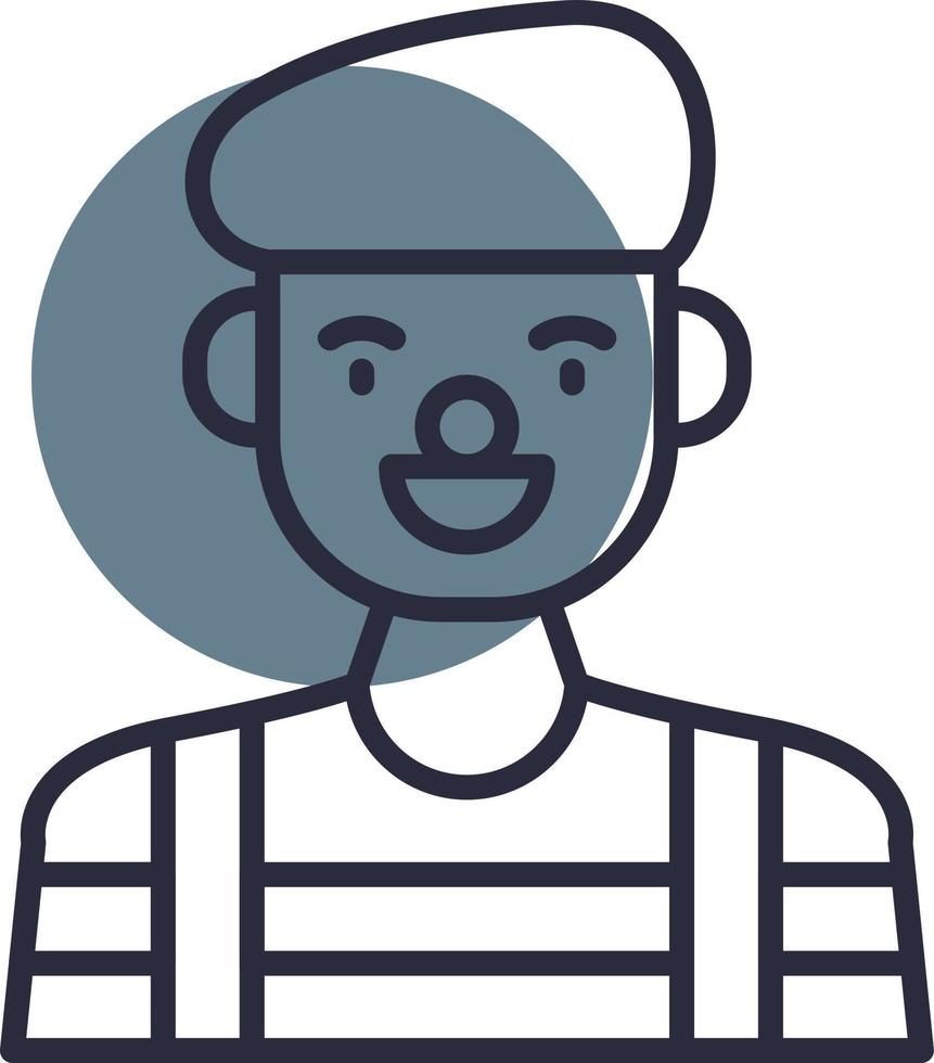 Mime Creative Icon Design vector
