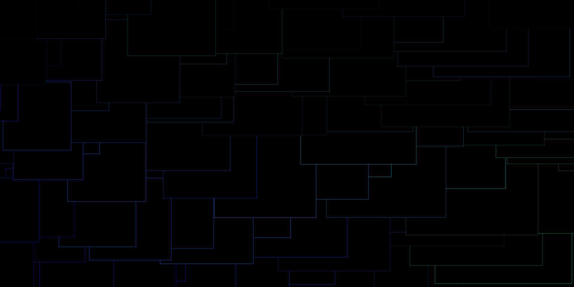 Dark Blue, Green vector background with rectangles.