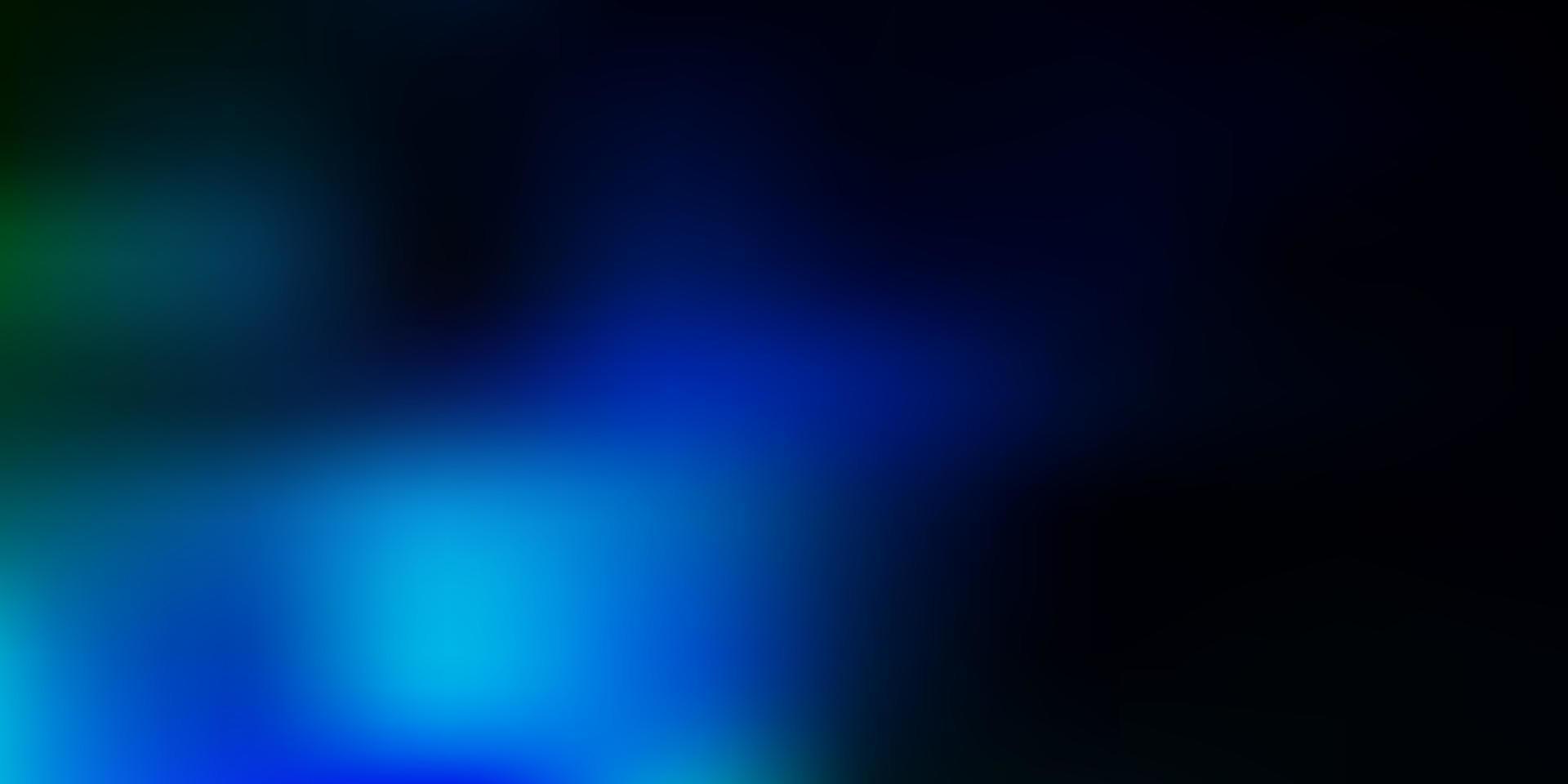 Dark blue, green vector gradient blur layout. 15470801 Vector Art at