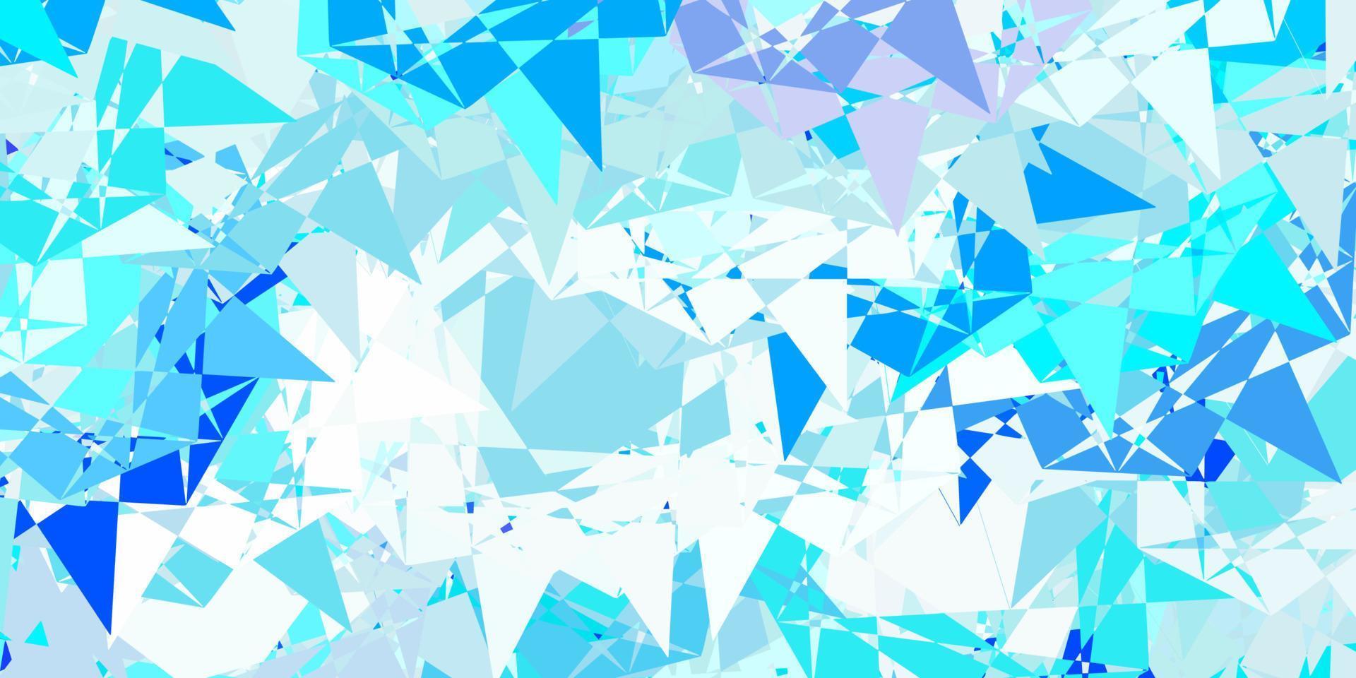 Light BLUE vector template with triangle shapes.