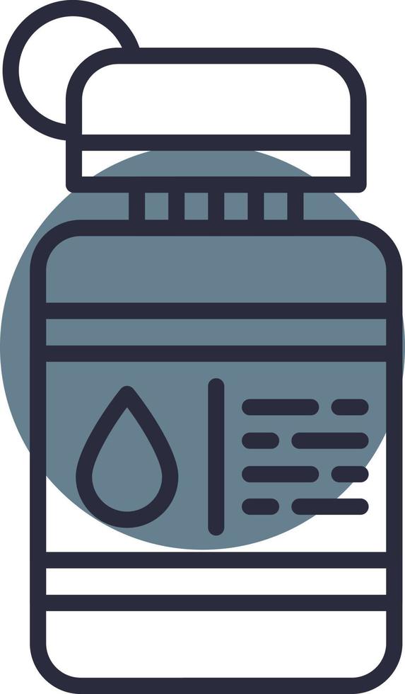 Canteen Creative Icon Design vector