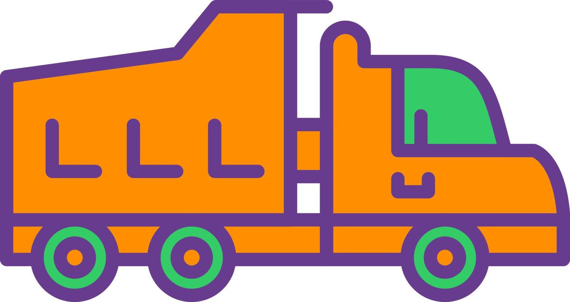 Truck Creative Icon Design vector