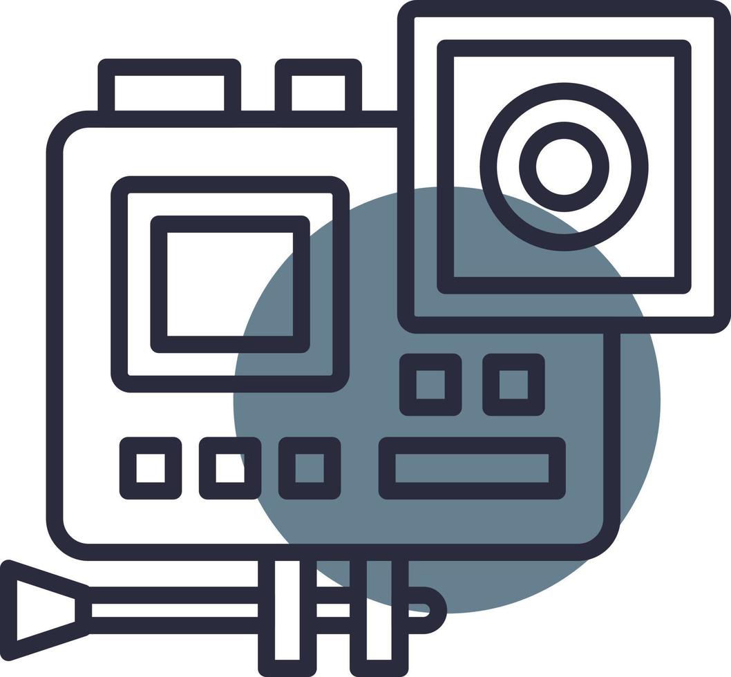 Gopro Creative Icon Design vector