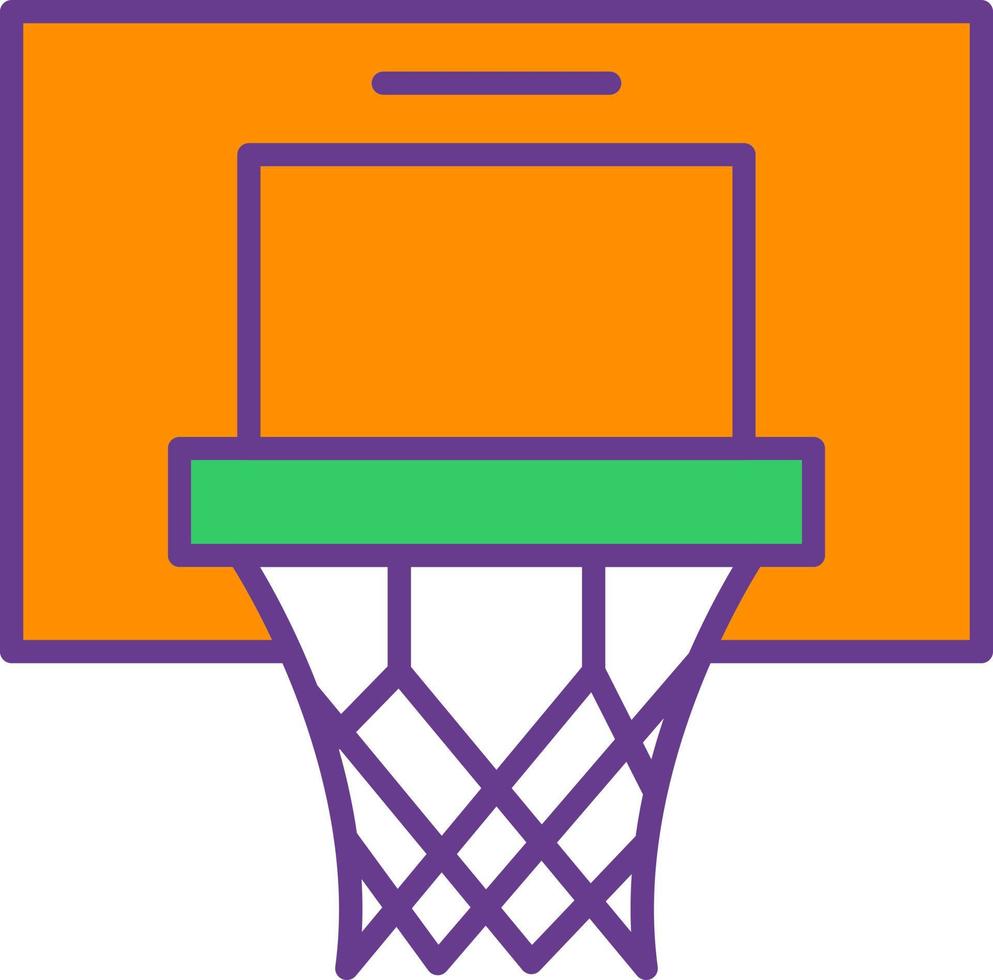 Basketball Creative Icon Design vector