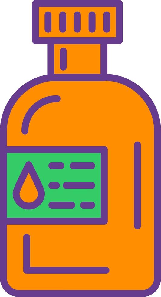 Water Bottle Creative Icon Design vector