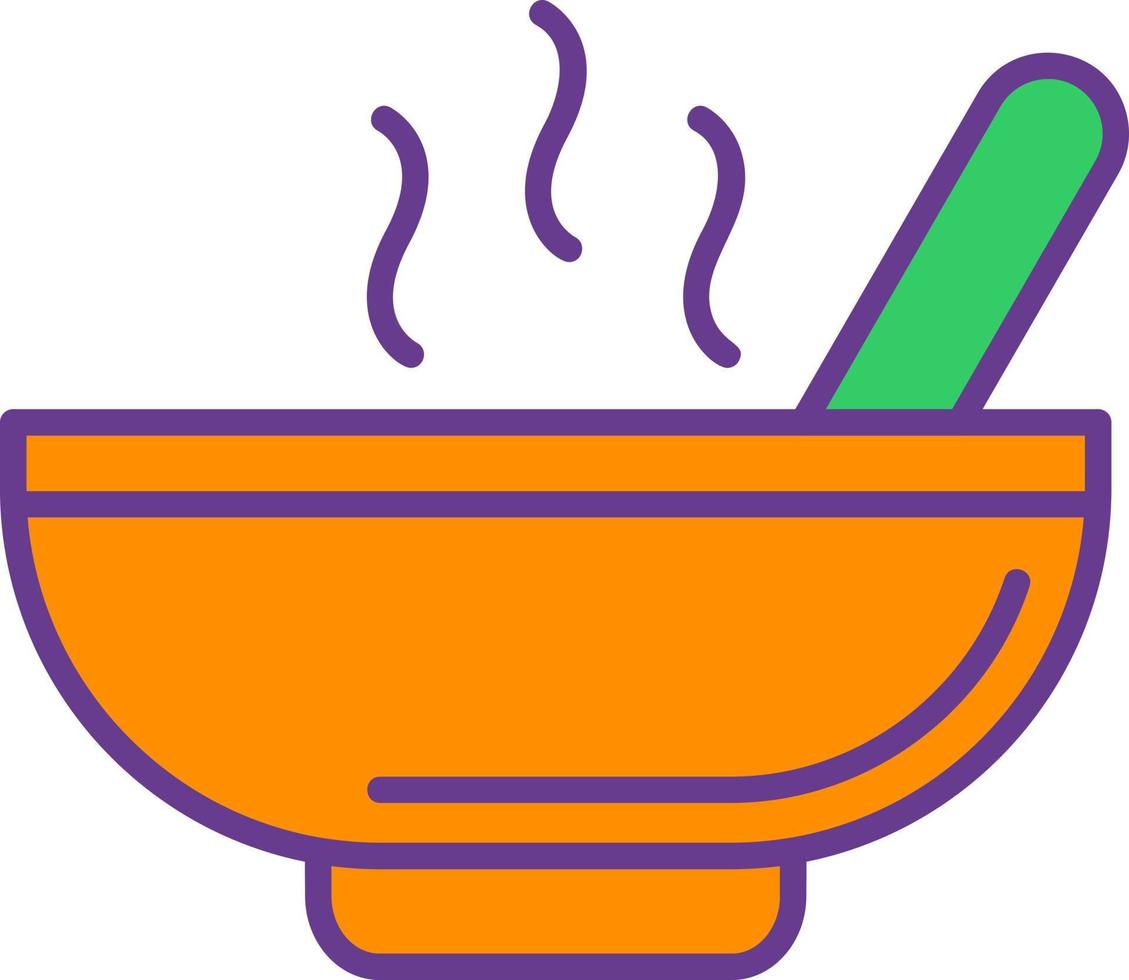 Soup Creative Icon Design vector