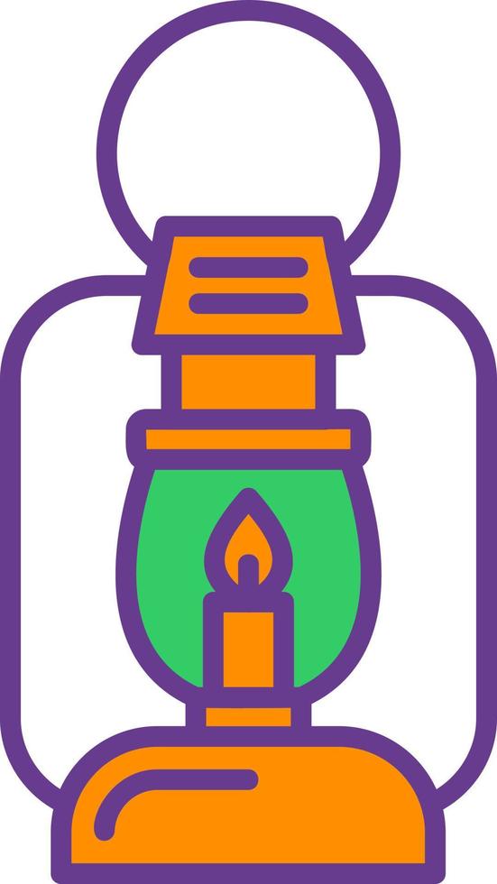 Lantern Creative Icon Design vector
